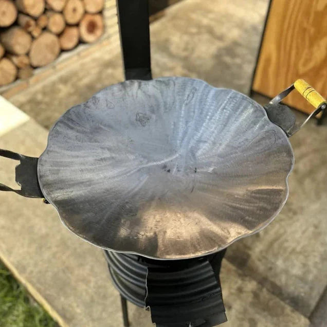 Disco de Arado De Trator com Fogareiro a Lenha